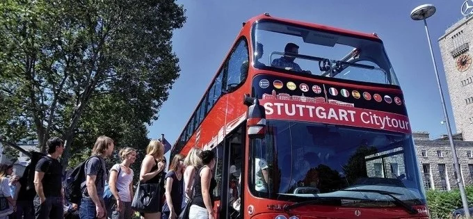 Stuttgart per Blaue Tour: 8 Stopps und 24 Stunden flexibel