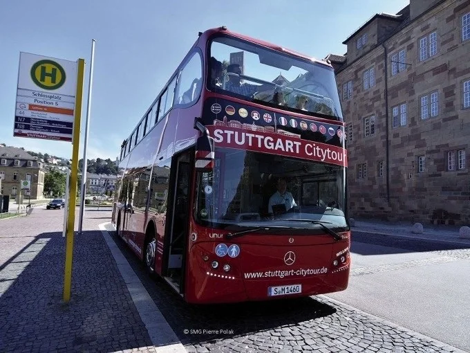 Stuttgart per Blaue Tour: 8 Stopps und 24 Stunden flexibel